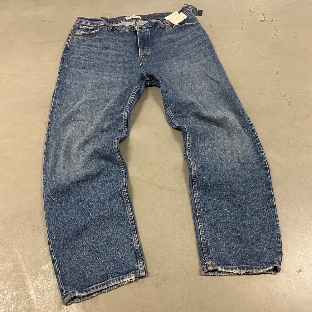 Y2K baggy Abercrombie and fitch high rise jeans 36x29